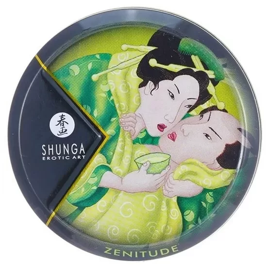 Shunga Zenitude / Exotic Green Tea Mini Massage Candle